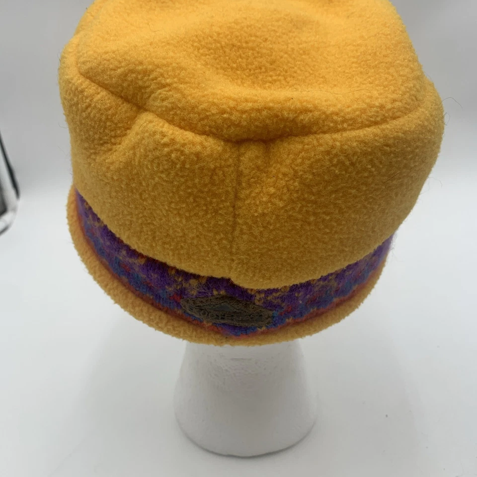Gorro vintage Kootenay para mujer polar pastillero gorra amarilla Foto 4 de 4