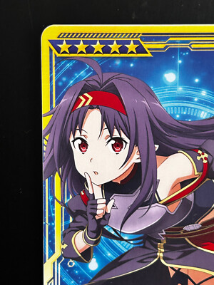 Konno Yuuki Sword Art Online Arcade SAO Card H00525 SAOAC Japanese