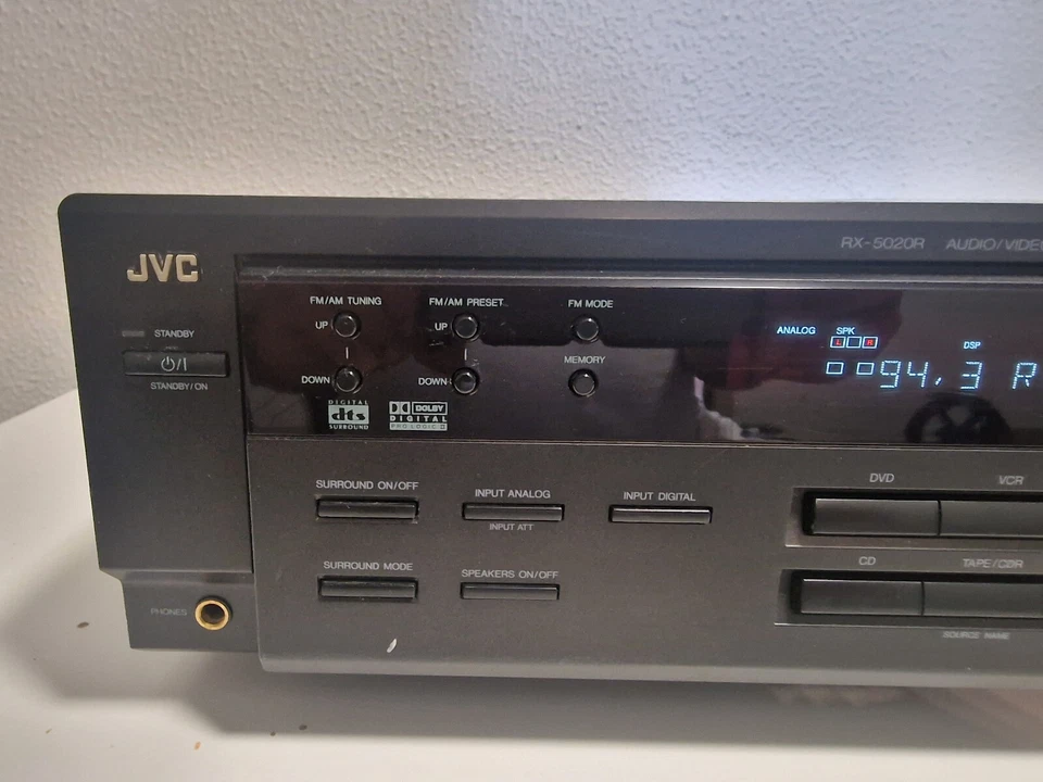 JVC RX-5020R AV Dolby Digital Receiver mit DTS 2 Jahre Garantie - Bild 4 von 4