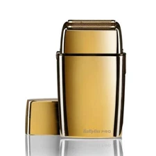 Babyliss Pro FXFS2G Cordless Metal Double Foil Shaver - Gold
