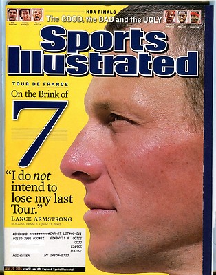 Sports Illustrated Magazine June 20 2005 Lance Armstrong EX w/ML 030817nonjhe