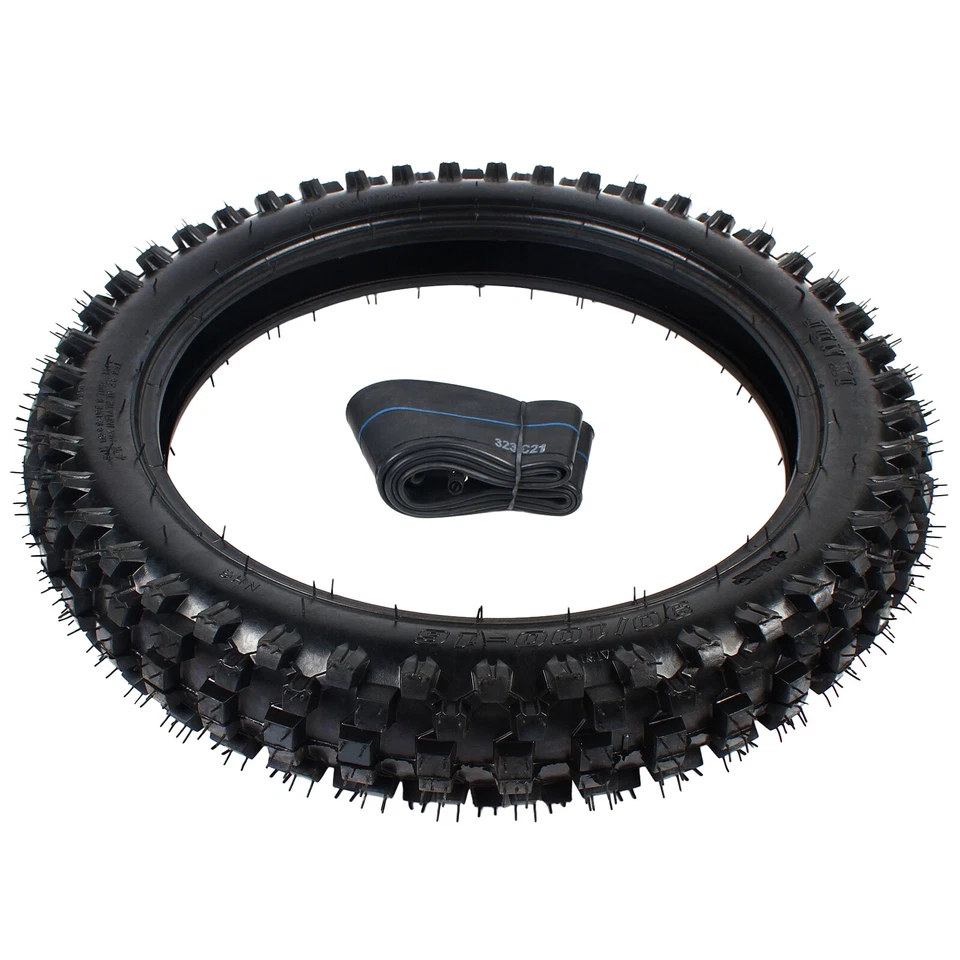 70/100-19& 90/100-16 Front Dirt Bike Tire Set For Honda CR85R CRF110F KX100 - Изображение 2 из 4