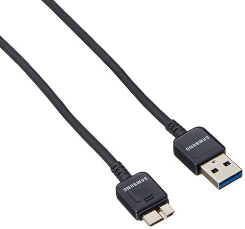 Samsung USB 3.0 Micro B Sync Transfer and Charge 1M Cable (5 Ft) Black - Bild 1 von 2