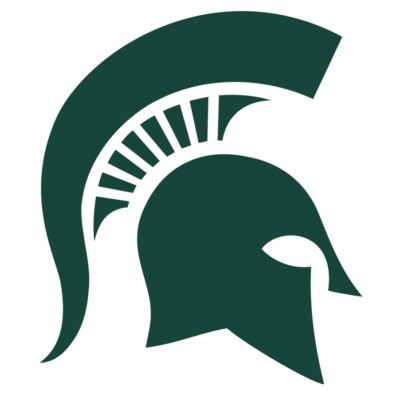 #ad #ad Michigan State Spartans Logo Die Cut Laminated Vinyl Sticker Decal $3.84