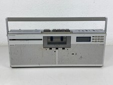 Vintage Sharp Metal GF-8X Top Loader Cassette player boombox