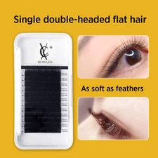 Flat Eyelash Extensions Individual Lashes C/D 8-17mm Mink Eyelash Extension