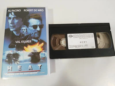Heat VHS Tape Sammler Ausgabe Spanisch Al Pacino Robert de Niro, Val Kilmer - Bild 1 von 3