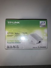 TP-Link AV500 Nano Powerline Adapter Ethernet TL-PA4010 500Mbps