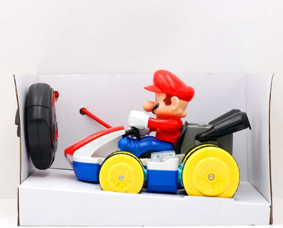 1pcs Super Mario Luigi Yoshi Remote Control RC Racing Car MarioKart Toy Kid Gift - image 3 of 4