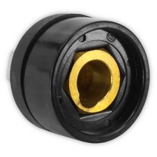 Kabelbuchse 35-50mm&sup2; Schwarz Schweissger&auml;t MIG/MAG MMA WIG