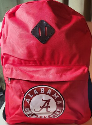 Alabama Crimson Tide Collectible Premium Backpack (4 Pockets) 18''T (Roll Tide)
