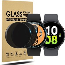4-Pack Privacy Screen Protector for Samsung Galaxy Watch 7/6/5/4 44Mm , Anti-P