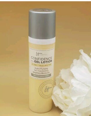 It Cosmetics Confidence In A Gel Lotion Hydra Plumping Skin Transforming 2.5 fl 