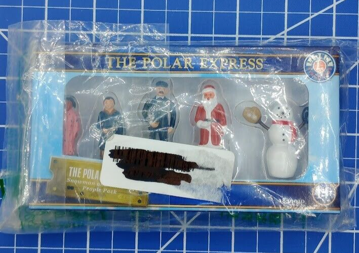 Lionel O Gauge Polar Express Snowman Children People Pack Toy Train 1830010