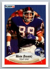 1990 Fleer - #64 Mark Bavaro
