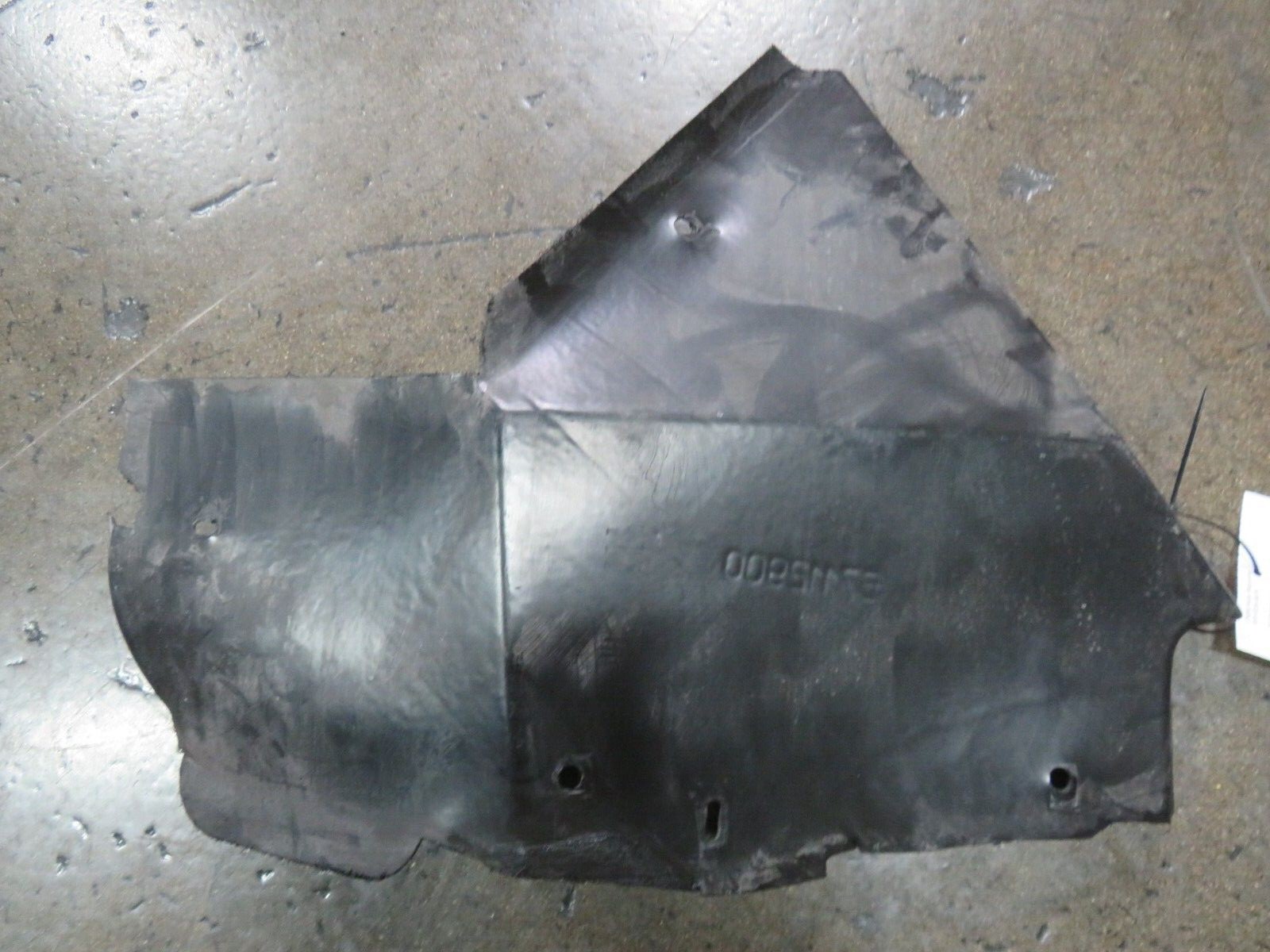Ferrari 575, RH, Rear Inner Fender Liner, Front Section, Used, P/N 67112900