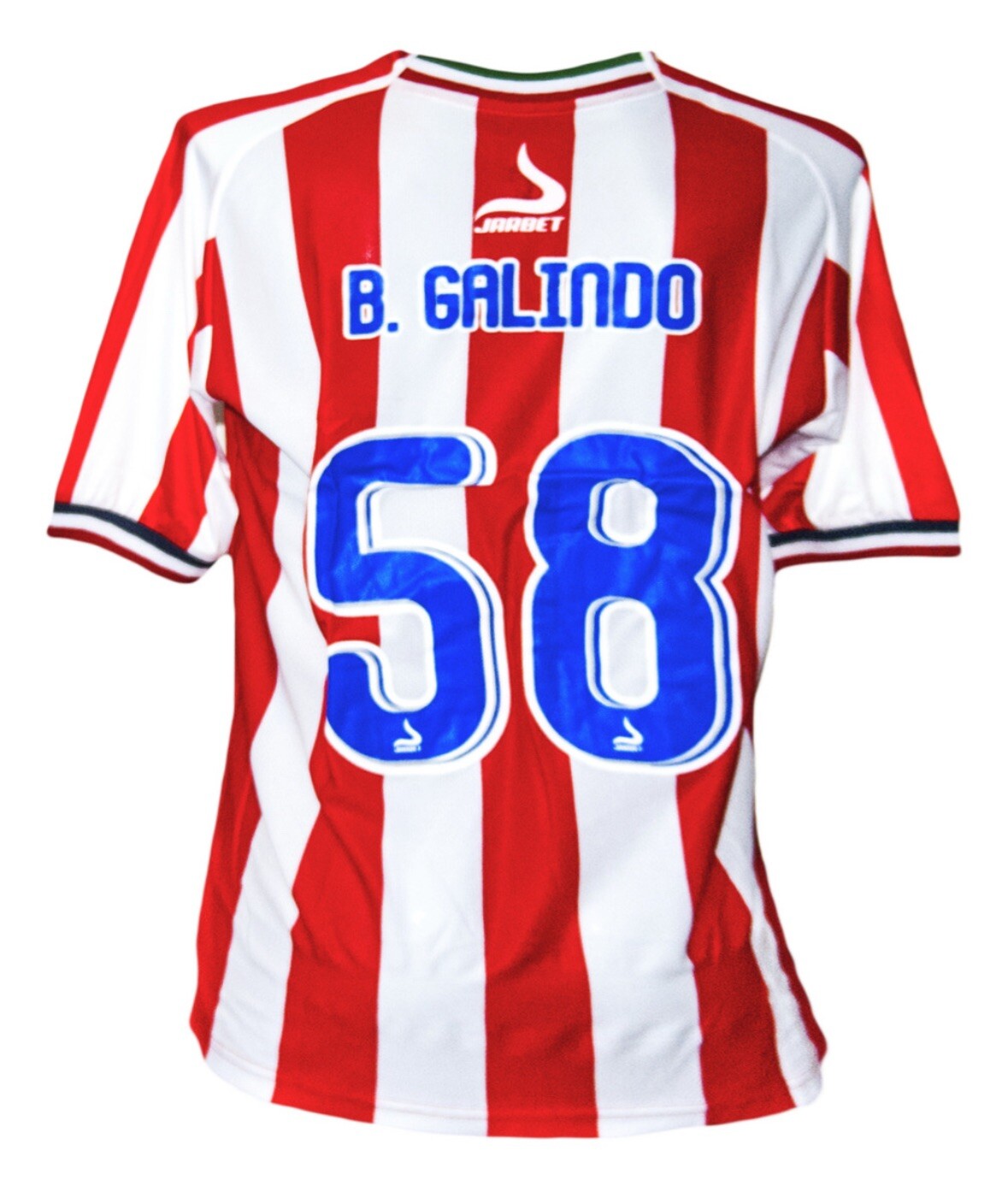 Jersey Historicos Del Guadalajara Bemjamin Galindo #58 Medium
