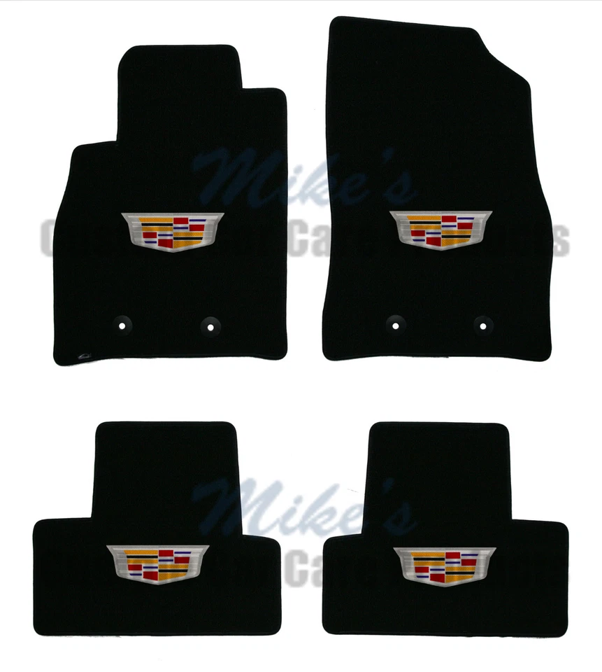 Lloyd 经典 LOOP™ 5 件套 2015 - 2016 凯迪拉克 ELR * 所有 5 个地板垫上的标志 — 第 3/4 张图片