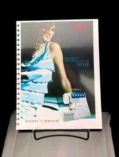 PFAFF Cover Style 4850 Sewing Instructions User Guide Manual COLOR COPY
