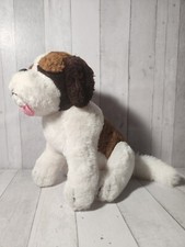 VTG 1984 Dakin Plush 12" Saint St Bernard Puppy Dog Stuffed Animal