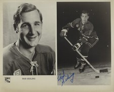 Rod Seiling Autographed Signed 8x10 RARE NY Rangers Press Photo NHL - w/COA