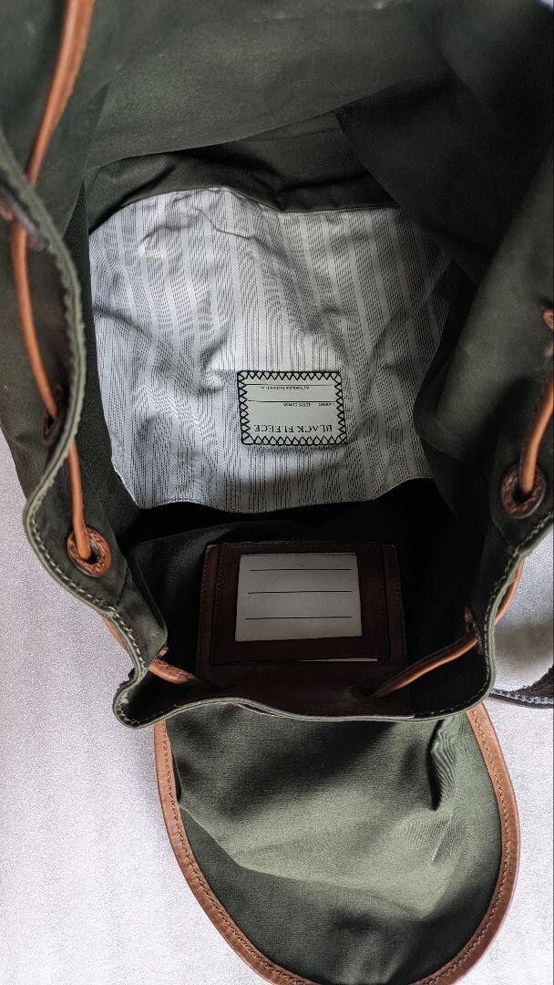 BLACK FLEECE BY Brooks Brothers Thom Browne Oiled Backpack BLACK FLEECE BY Brooks Brothers Thom Browne Oiled Backpack