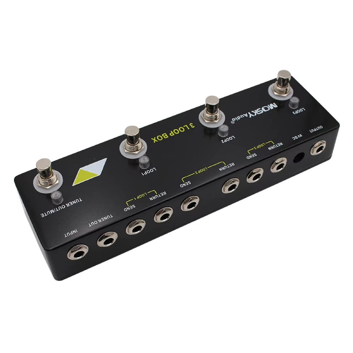 MOSKY AUDIOエフェクター3個セット MOSKY Audio 3 LOOP BOX Guitar Pedal Looper Switcher Effect