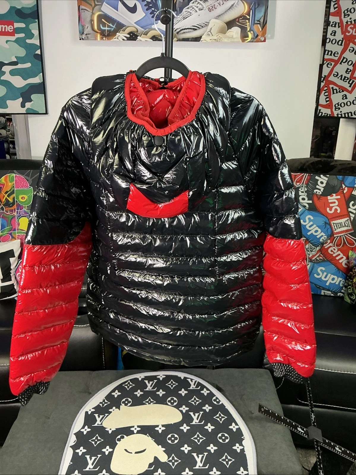 Robert Phillipe Men’s Puffer Jacket Size Large BRed Colorway – New With Tags image 6