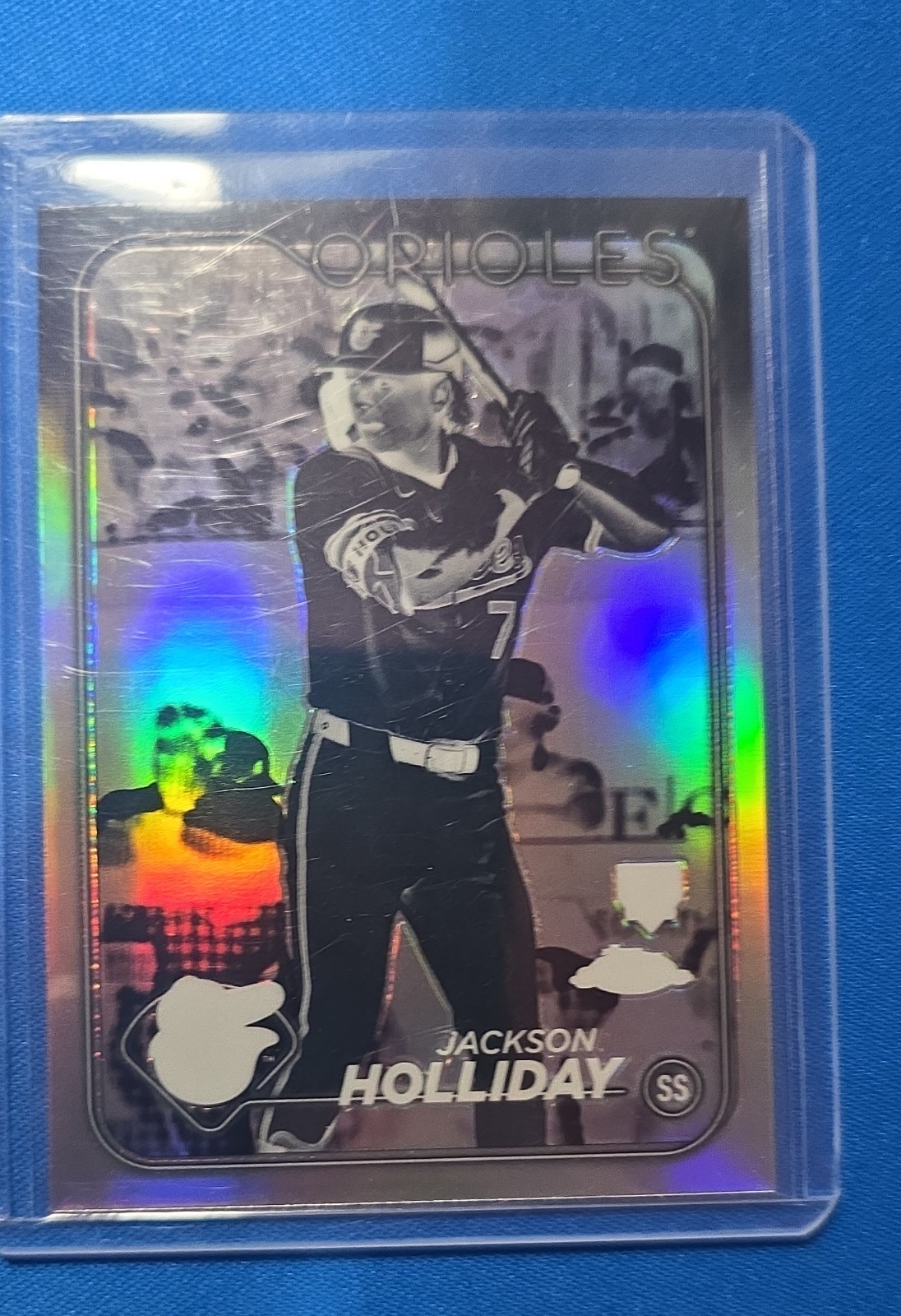 2024 Topps Chrome - Jackson Holliday #88 Negative Refractor (RC)