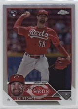 2023 Topps Chrome Update Refractor Levi Stoudt #USC13 03j5