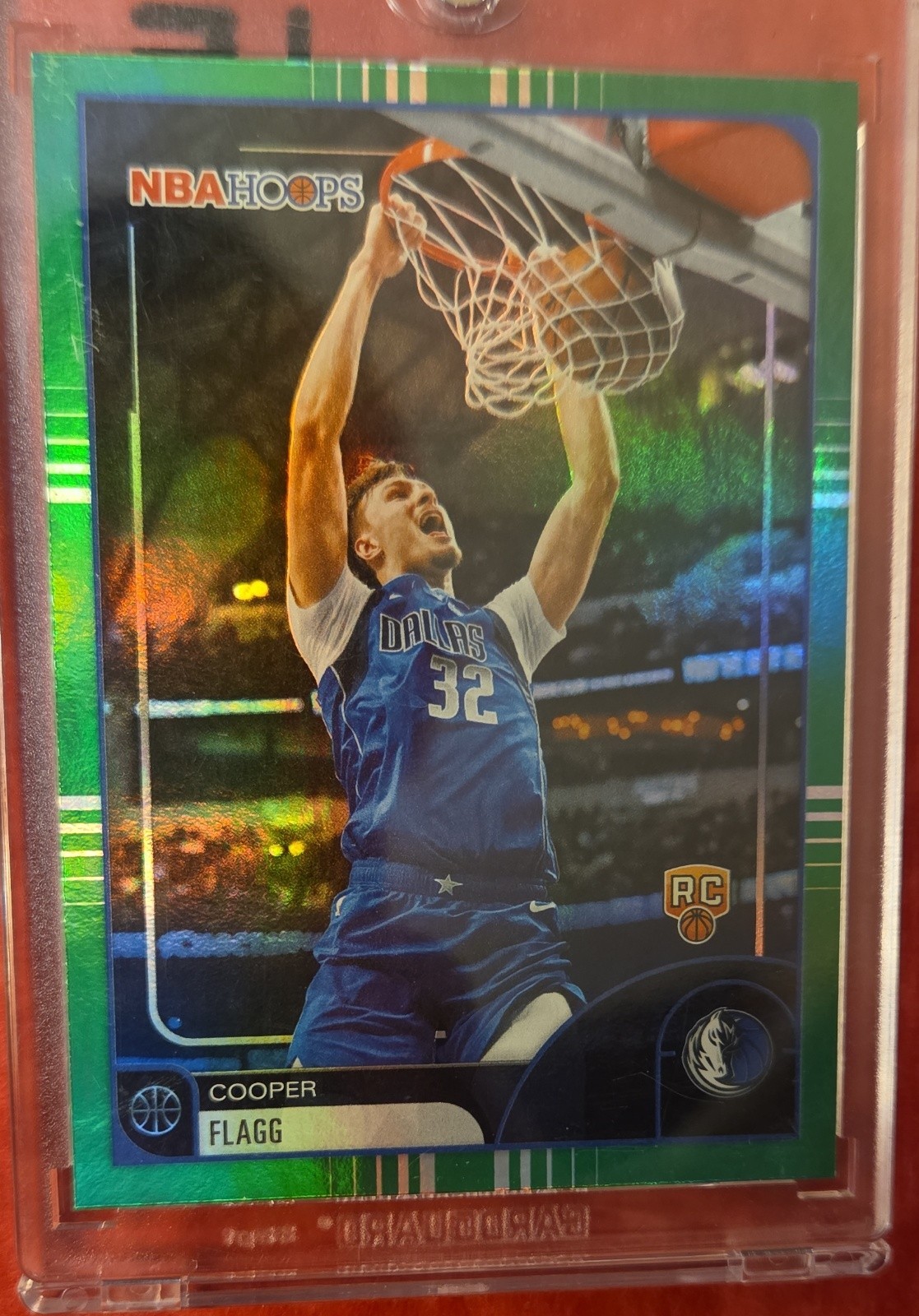 2025-26 Topps Nba Hoops - Cooper Flagg #35 Green Hoops (RC)