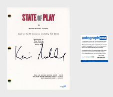 Kevin Macdonald ‘State Of Play’ Movie Director Signed Full Script ACOA