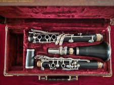 Rare Harry O  Brien Wooden Clarinet Circa 1940s