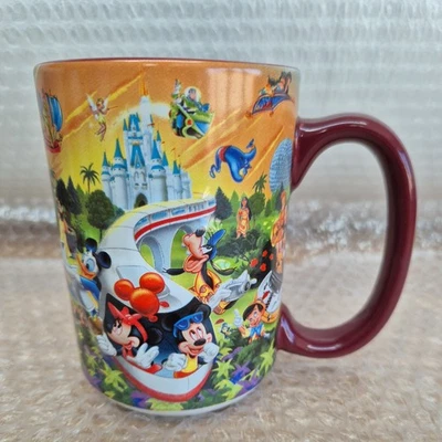 Walt Disney World Mug Four Parks One World 3D Mug Large Coffee/Tea Cup - Image 1 of 4