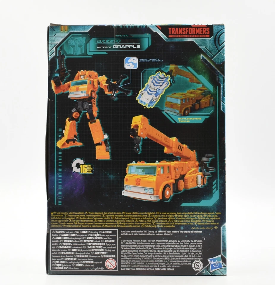 Transformers Earthrise War for Cybertron Trilogy - Autobot Grapple Action Figure - Image 3 of 3