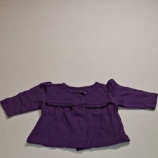 Garanimals Girls 0-3 Months Purple Kids Blouse