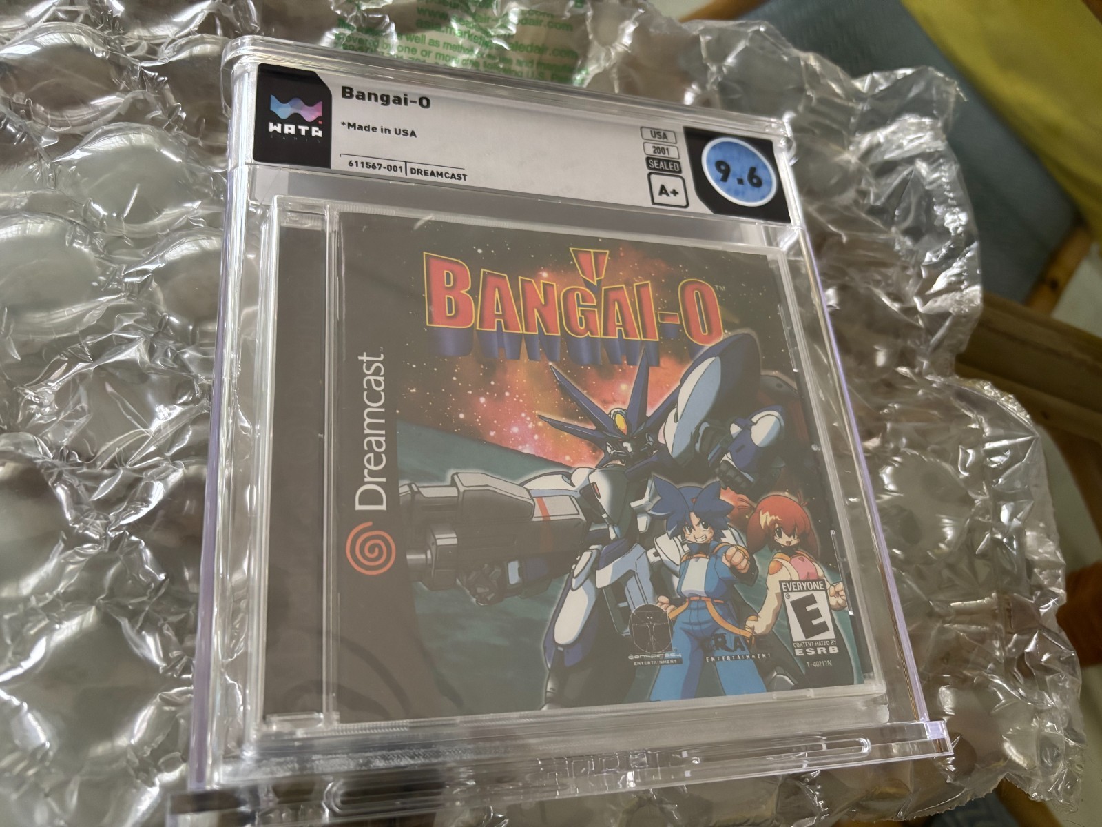 Bangai-O BangaiO Sega Dreamcast NTSC USA neuf scellé WATA A + 9,6 PAS VGA