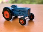 Matchbox Lesney # 72a Fordson Major Tractor VNMint blue orange hub black wheels