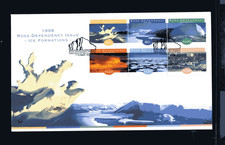 NZ Ross Dependency   FDC  L49-54  Ice Formations    RD129