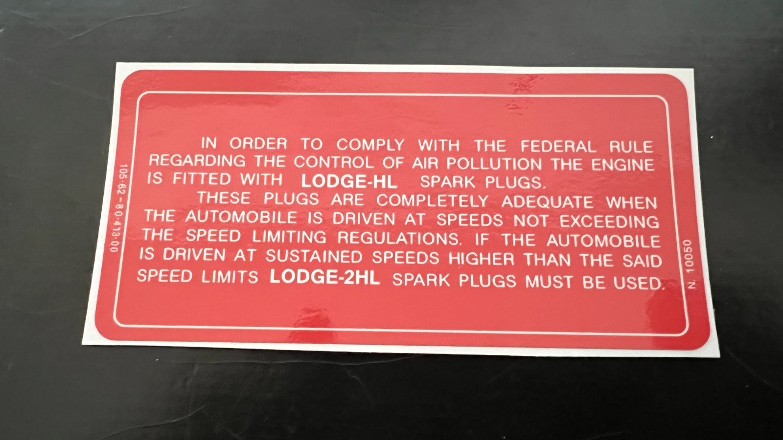 1974-1981 Alfa Romeo - Lodge H Spark Plugs - All SPICA Injected cars