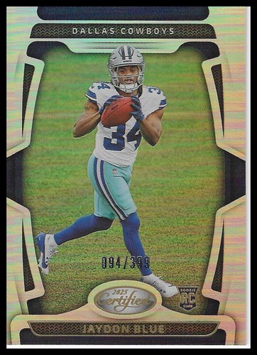 2025 Panini Certified Mirror #199 Jaydon Blue #/399