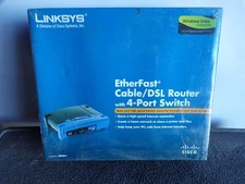 NOS Linksys BEFSR41 Etherfast Cable/DSL Router with 4-Port Switch