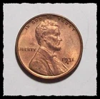 1931-S LINCOLN CENT  HTF LATE DAY KEY  Red Brown UNC #31D73 NICE!