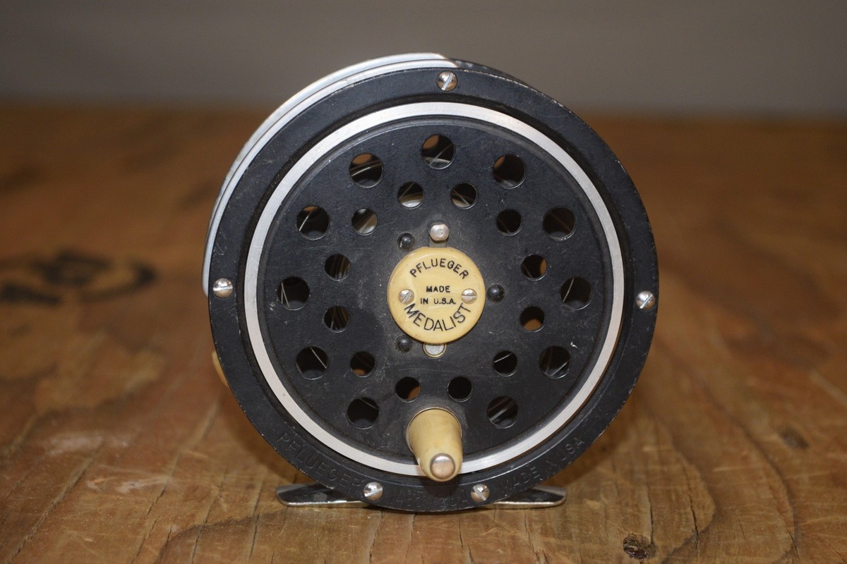 Vintage Pflueger Medalist Fly Fishing Reel Made in USA Classic