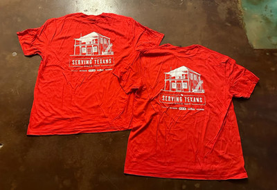 HEB Employee Shirt Mens XL Red Short Sleeve Bundle