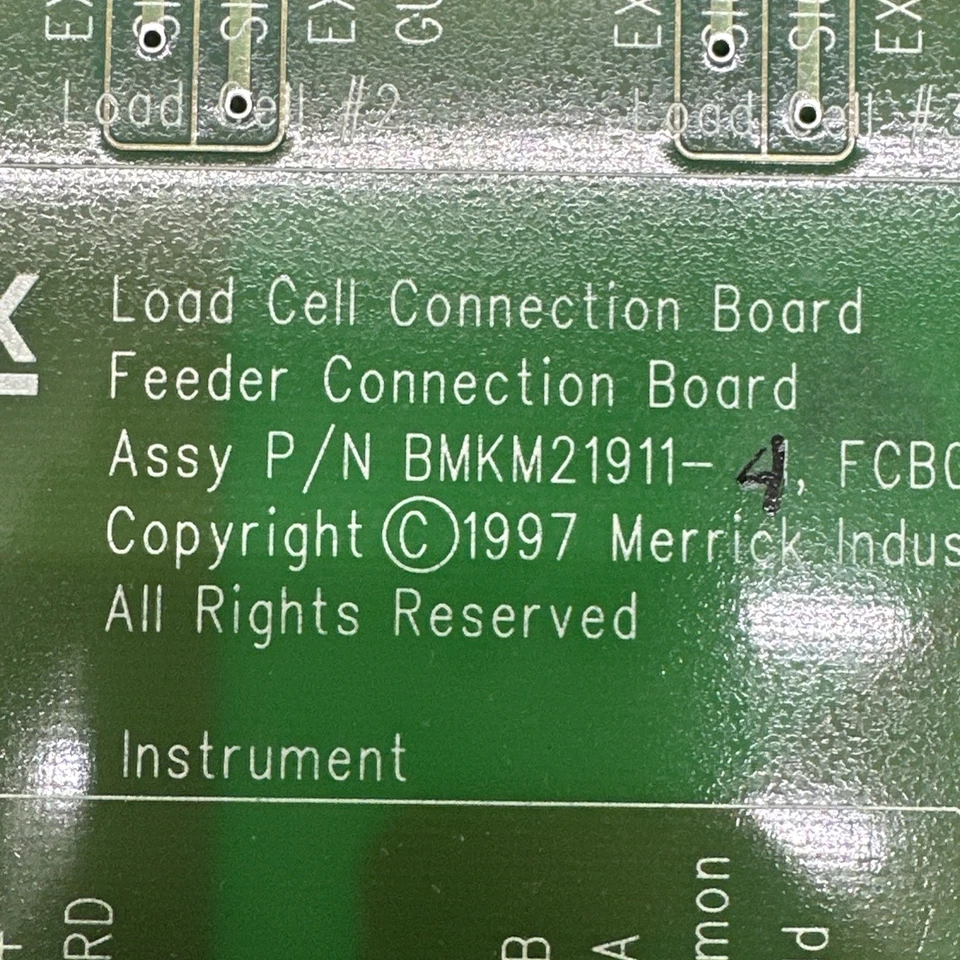 NEW OPEN BOX- Merrick BMKM21911-4 Load Cell Connection Board || WARRANTY! 🇺🇸 - Image 4 of 4