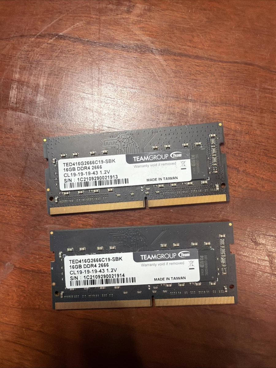 Team Group PC4-21300 (DDR4-2666) Bus Speed DDR4 SDRAM Memory (RAM