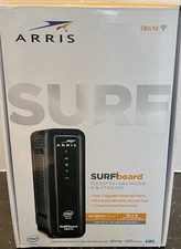ARRIS SURFboard SBG10 DOCSIS 3.0 Cable Modem AC1600 Wi-Fi Router Combo BOX