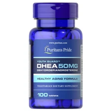 Puritan's Pride DHEA 50 mg - 100 Tablets