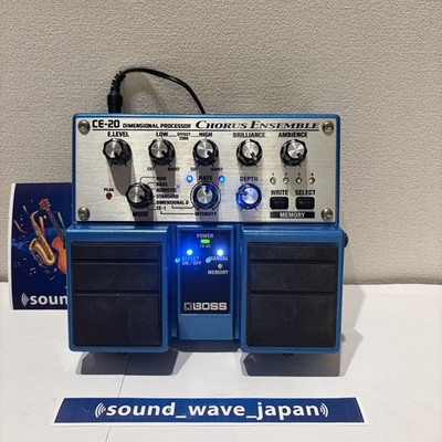 Boss CE-20 Chorus Ensemble Guitar Effect Pedal Tested Working Japan Excellent+++